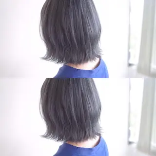 ミディアム カラー ヘアアレンジ マンツーマン施術🦋 ayajuのヘアスタイル