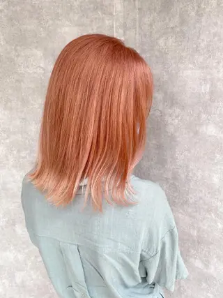 ミディアム カラー 入江 允のヘアスタイル