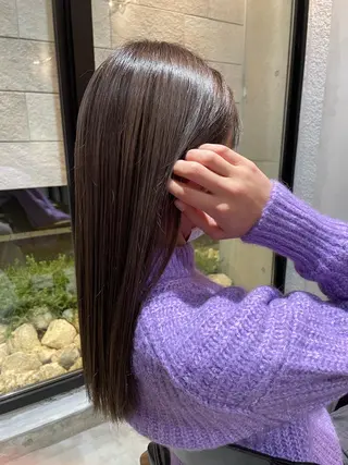 ロング 三好 祐希のヘアスタイル