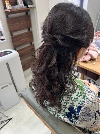ロング ヘアアレンジ 山室 敬義のヘアスタイル