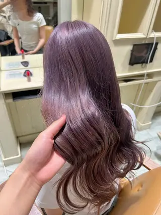 ロング «ブリーチモデル» 近藤莉々香のヘアスタイル