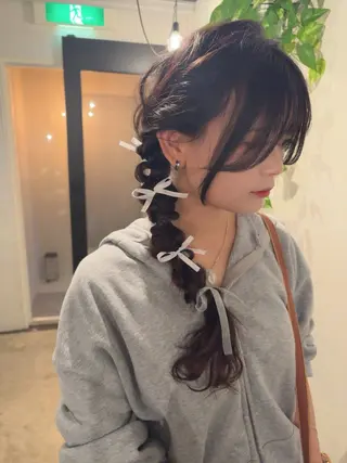 ヘアアレンジ 梅木 秀美のヘアスタイル