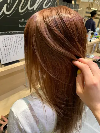 ロング カラー 名古屋/デザイン/ ブリーチ/松井亮磨のヘアスタイル