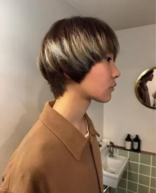 ショート カラー メンズ misa___boo MISAのヘアスタイル