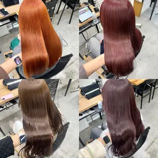 ロング 暖色カラー/レイヤー カット☁️MEI☁️のヘアスタイル