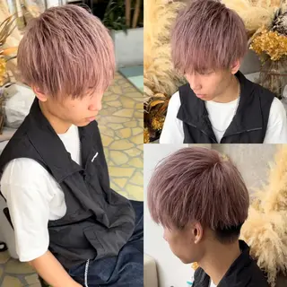 ミディアム Luanaメンズ 吉田のヘアスタイル