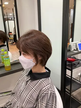 ショート 寺田 ゆりのヘアスタイル