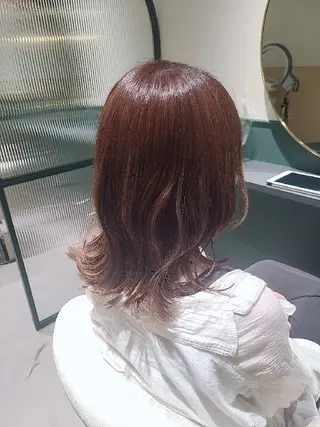 セミロング  髪質改善＋艶専門  ✧ オオノのヘアスタイル