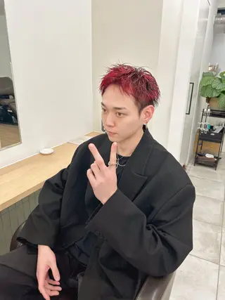 ショート カラー ヘアアレンジ 【代表】 たき〜のヘアスタイル