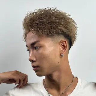 カラー メンズ メンズサロン REGNO（レグノ）のヘアスタイル