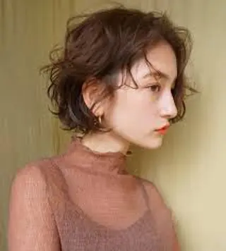 ショート パーマ 1%er professional所属・店長飯島 信一のヘアスタイル