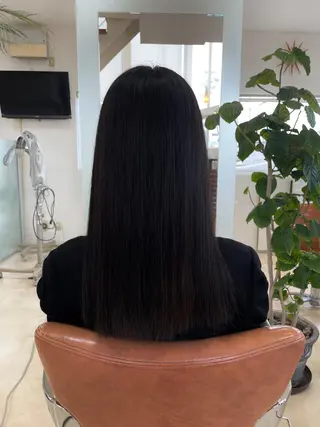 セミロング カラー 大宮｜メンズカット ダブルカラー｜パーマのヘアスタイル