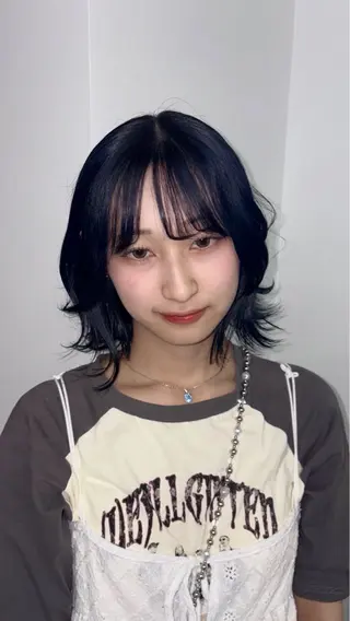 セミロング カラー 【sica】 チナのヘアスタイル