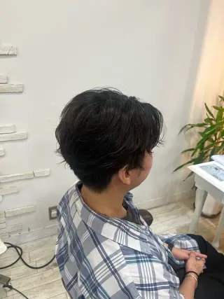 メンズ KEEN.渋沢/ 横溝小夏のヘアスタイル