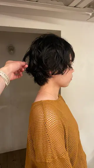 ショート パーマ 原宿/ケパーマ 🧺ユウマのヘアスタイル