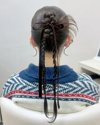 ヘアアレンジ 💎艶髪💎 町田莉彩のヘアスタイル