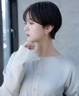 ショート ショート/パーマ/艶 カラー🎀　emiのヘアスタイル