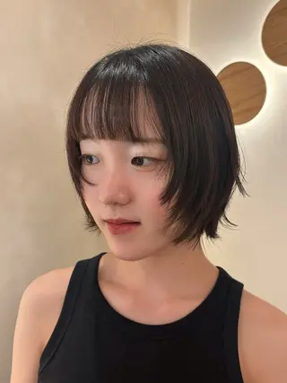 ショート rino/カット /ミディアム/名古屋のヘアスタイル