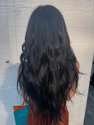 ロング カラー ROZA germe所属・ROZAgerme 落海一花🦋のヘアスタイル