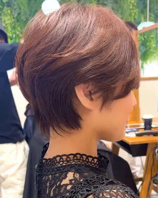ショート LucksiMie 銀座店所属・【韓国 レイヤー 髪質改善✨】かずのヘアスタイル