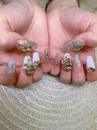 ミディアム JNA認定講師🌸 RIEのネイルデザイン