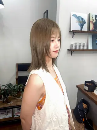 ミディアム NiL所属・藤浪 駿のヘアスタイル