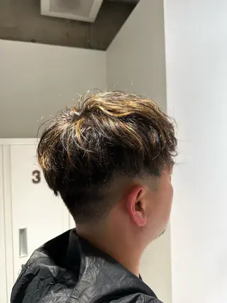 カラー メンズ Annie 吉田 裕美のヘアスタイル