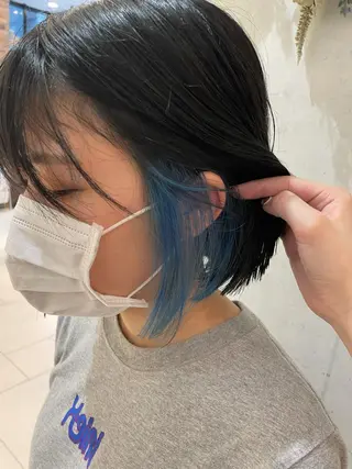 ミディアム カラー 🩵ANELA東口 齋藤琴音💚のマツエク・マツパデザイン