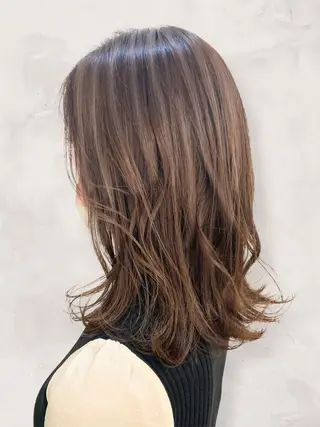 ミディアム カラー 【店長】美髪ケア🌟 野沢綾馬のヘアスタイル