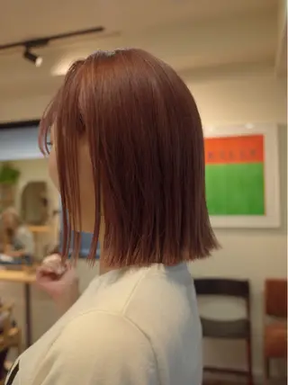 ショート カラー ウルフ、ボブ美容師 今井のヘアスタイル