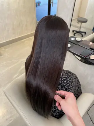 ロング 飯田 実歩(じっぽ)のヘアスタイル