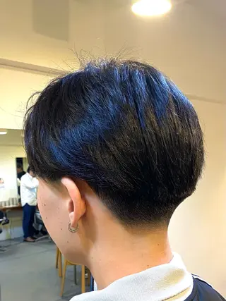 ミディアム パーマ メンズ 谷口 悠生のヘアスタイル