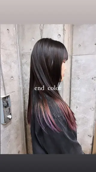 ロング カラー 🌱ぱっつとボブカ ット🌱/Ryotaのヘアスタイル