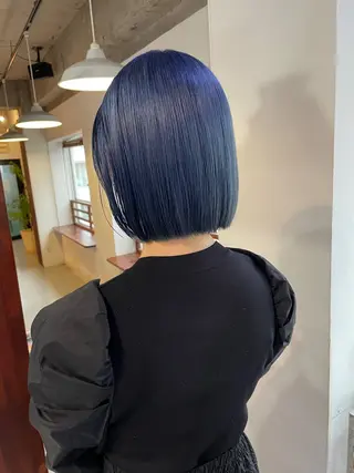 ショート カラー silo所属・silo MOKA 顔周りカット🦦のヘアスタイル