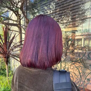 カラー 💜にしむら みく💜のヘアスタイル