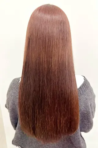 セミロング カラー ヘアアレンジ モテ髪💛美髪矯正 ✨艶髪特化🫧山根のヘアスタイル