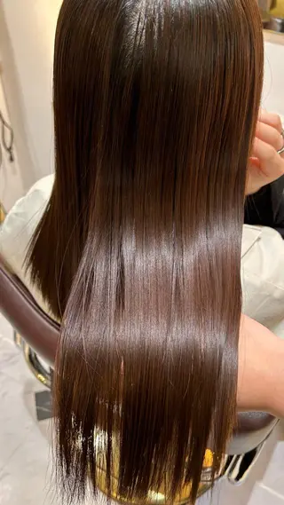 ロング 髪質改善サロン🫧 戎谷栞菜のヘアスタイル