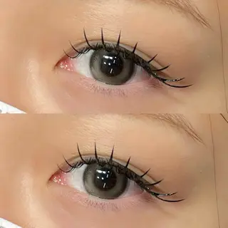 マツエク・マツパ Lupines🫧 MONEのマツエク・マツパデザイン