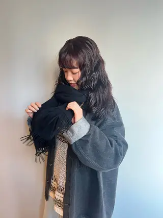 セミロング パーマ sakoda shunkiのヘアスタイル