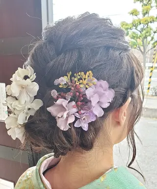ヘアアレンジ 山田 一輝のヘアスタイル