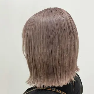 セミロング カラー 🎀透明感カラー🎀 mikaのヘアスタイル