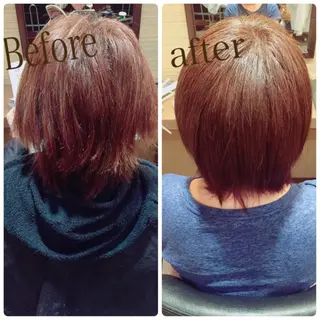 ショート ミディアム カラー ヘアアレンジ マックスケリー大阪梅田所属・梅田フラット120本 natsukiのマツエク・マツパデザイン