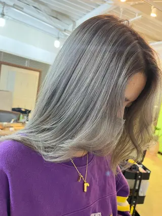 ミディアム カラー Emma ecole所属・Emma ecole /栄/RIOのヘアスタイル