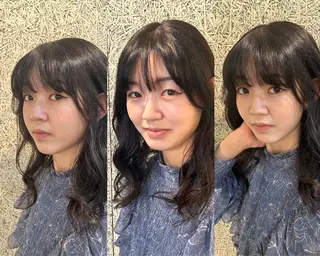 セミロング カラー KURAKU羽根木店所属・藤田 衣子のヘアスタイル