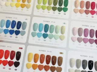 ミディアム 【パラジェル・フィルイン】Nailsalon Merci東中野所属・Merci shigaのネイルデザイン