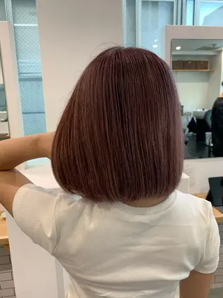 ショート ヨシミ カズヤのヘアスタイル