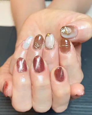 ネイル 樫原 なおこのネイルデザイン