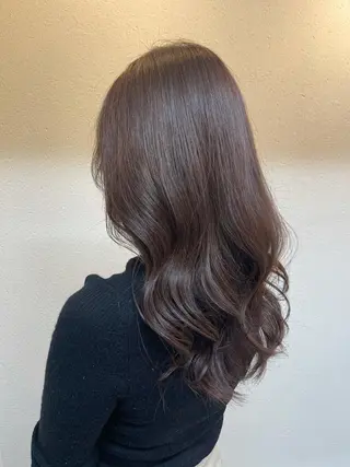 ロング カラー PUUR所属・🍒鈴木 エミリ🍒のヘアスタイル