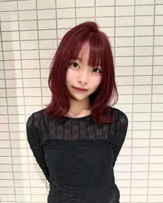 カラー 🫧ブロンド /寒色系🫧れいのヘアスタイル