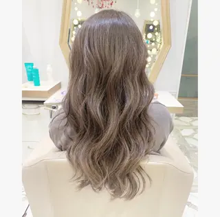 ロング カラー 💙美髪救世主💙 関華蓮のヘアスタイル